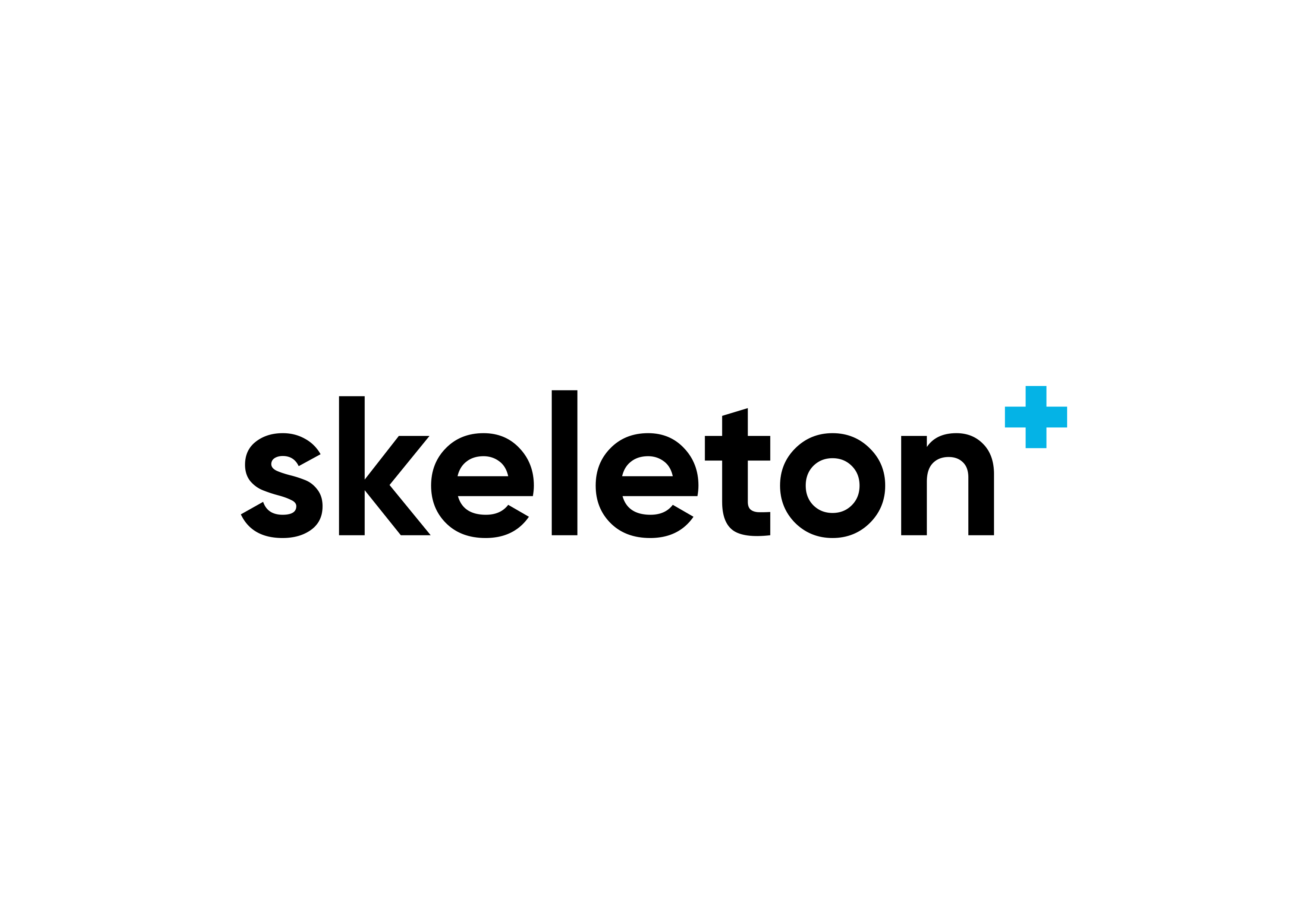 9. Skeleton-logo-black-white-background